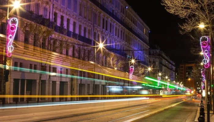 Illuminations republique 2017 tramway